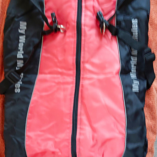 Hundeweste rot schwarz - rot/schwarz, xl