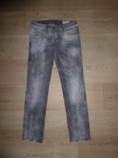DIESEL NEVY Stretch Jeans Slim Fit  Hüftig Grau W26 L30 **TOP**