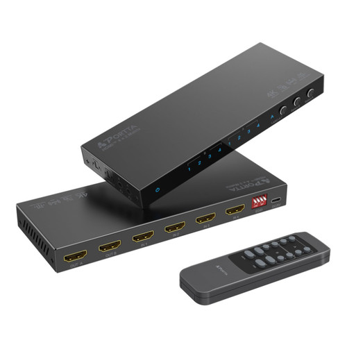 Portta hdmi matrix 4x2 - 4x2, 60hz