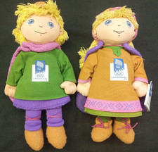 2 Orig. Maskottchen Olympische