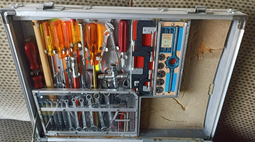 Modellbau alu koffer mit - alu,
