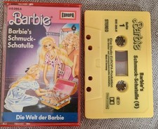 Barbie's Schmuck Schatulle 6 Europa 1987 Kassette MC Gelb 