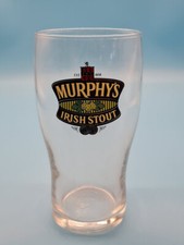 Murphys Irish Stout Cork Brauerei Bierglas Bier Glas alt Pils