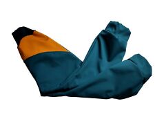 Softshellhose, petrol senf