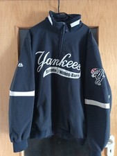 Vintage MLB Majestic Yankees Baseball Thermo Jacke Gr. 2XL 
