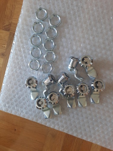 10x vorreiber drehriegel - vorreiber,
