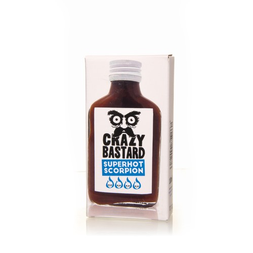 Crazy bastard hot sauce - bastard,