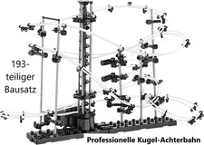 NEU Professionelle Kugel Achterbahn Bausatz für Weihnachten Geschenk Modellbau