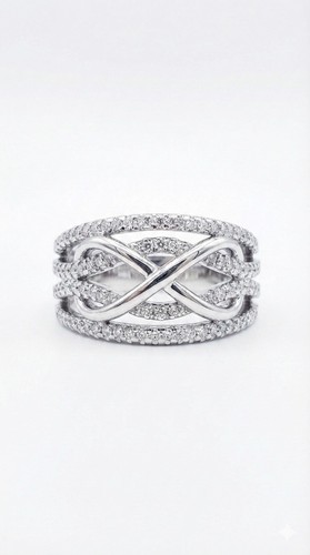 Damen ring edelstahl - ring,