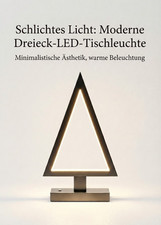LED Tischlampe Dreieck