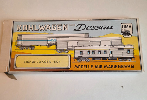 Dmv eiskühlwagen ek4 - eiskühlwagen, 1:87