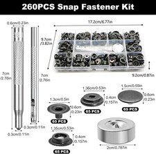 Druckknopf Set mit Tool 260