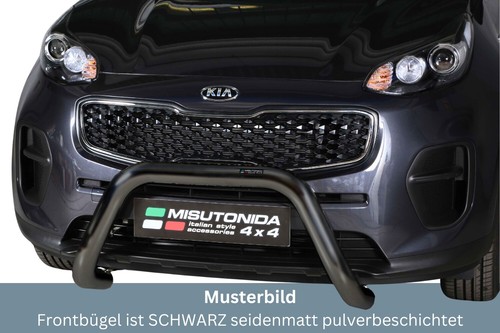 Frontbügel edelstahl schwarz - frontbügel,