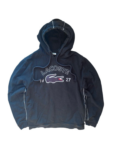 Lacoste hoodie vintage style - lacoste,