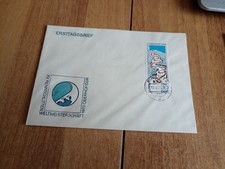 Ersttagsbrief Rennrodel-WM mit DDR 1831