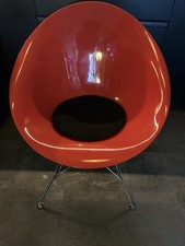 Kartell Ero/S Designerstuhl Rot von Philippe Starck