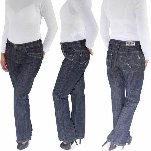 Damen jeans stretch - stretch, bootcut