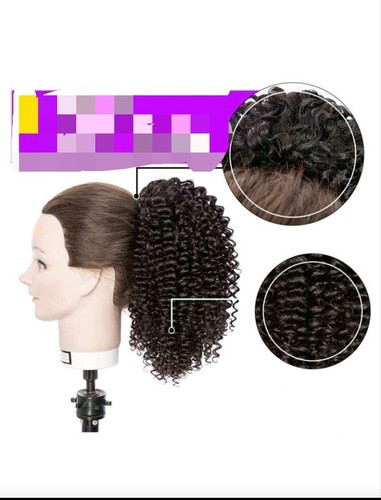 Short curly ponytails with - short,