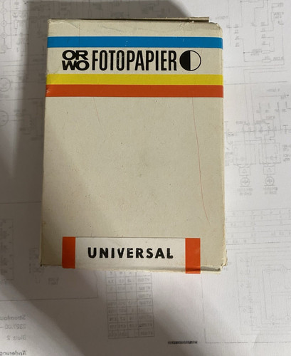 Orwo fotopapier baryt nos - baryt, bn