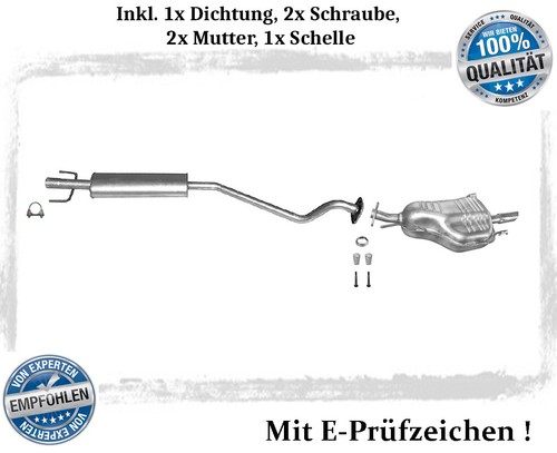 Auspuffanlage für opel astra - opel,