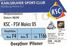 Ticket - Karlsruher SC v FSV