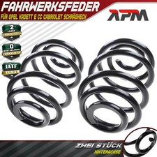 2x Federn Fahrwerksfeder