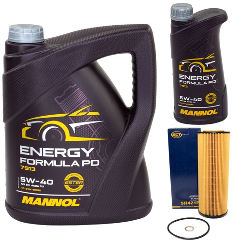 Motoröl set mannol 6 - set, 5w-40