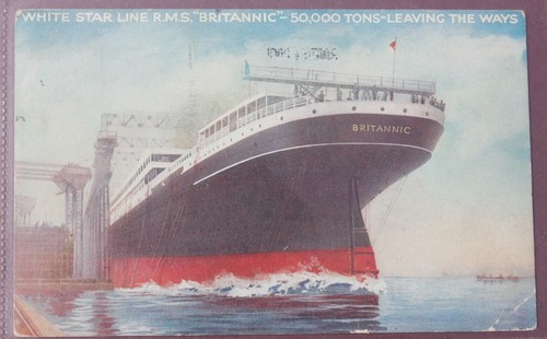 White star line rms britannic - white,