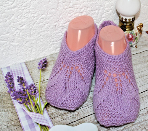 Handgestrickte füsslinge - ***handgestrickte,