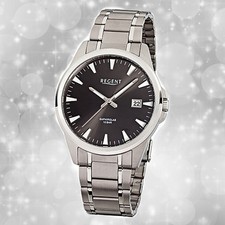 Regent Herrenuhr silber