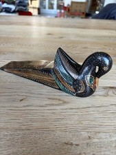 Türstopper Vintage Holz Ente