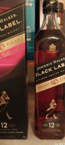 Johnnie walker black label - label, 12
