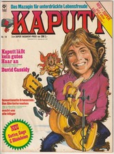 ✪ KAPUTT #19 David Cassidy, Condor Verlag 1975 COMICHEFT Z1-