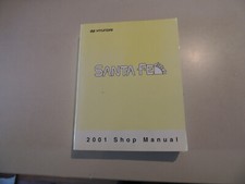 Werkstatthandbuch Service repair shop manual Hyundai Santa Fe Modelljahr 2001