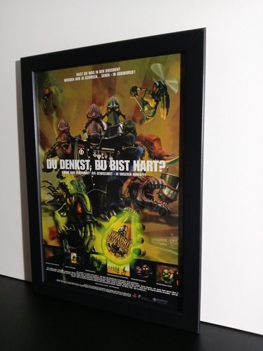 Rare oddworld ps1 werbeblatt - rare,