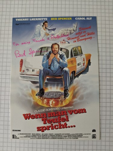 Bud spencer autogrammkarte - bud,