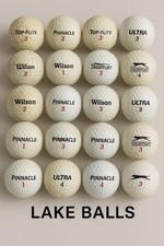 50 Golfbälle Marken-Mix AAA/AAAA Lakeballs gebrauchte Bälle Golf