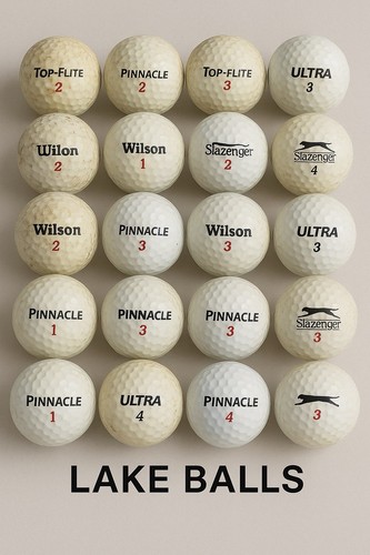 Golfbälle marken mix - 50,