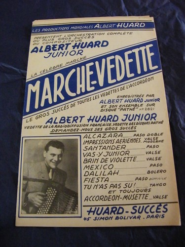 Partition marche vedette von - vedette,