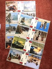 Bestie Krieg Aushangfotos 16 Stck. George Dzundza, Kabir Bedi, Gerafi