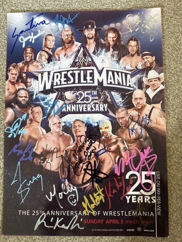Wwe wrestlemania mehrfach - 25,