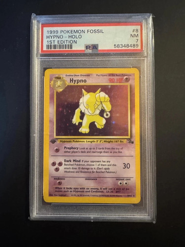 Psa near mint hypno 1st - psa,