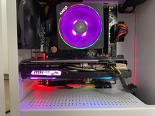 White Gaming PC Ryzen 5 3400G, MSI GTX 1660 Super, 16GB RAM - 500 GB SSD, Win.11