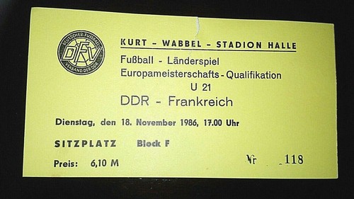 Ticket ddr frankreich - ticket,