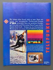 Telefunken PAL color Fernseher