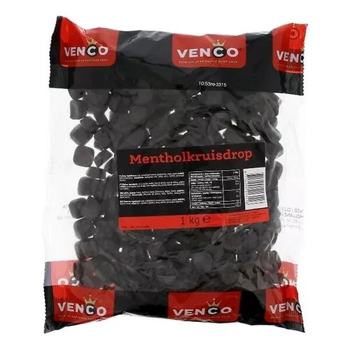 Venco mentholkruisdrop lakritz - venco,
