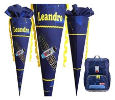 Schultüte passend zum Step by Step Starship,Shuttle,Spaceship,Universum,Name