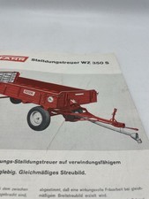 Fahr Stalldungstreuer WZ 350 S