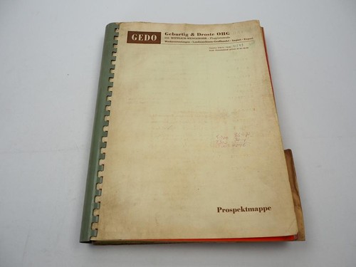 Mappe mit prospekten - mit,