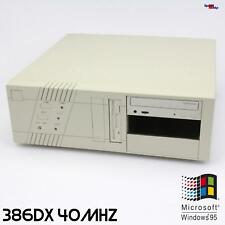 RETRO 80386 386 DX 40MHZ COMPUTER PC PC-Chips M321 386 WINDOWS 99 3.11 MS-DOS